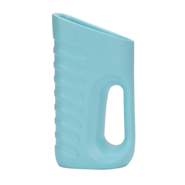 Baby bath rinse cup side view soft EVA material