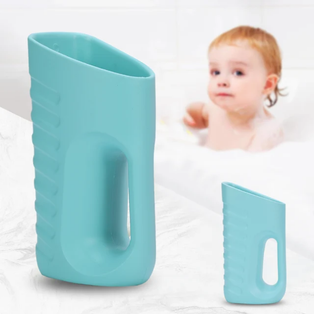 Baby bath rinse cup size comparison